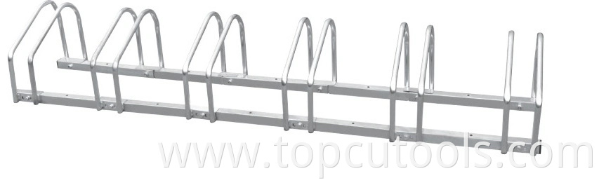 Hardware A3 Steel Zinc Plated Anti-Rust Bike Parking Rack